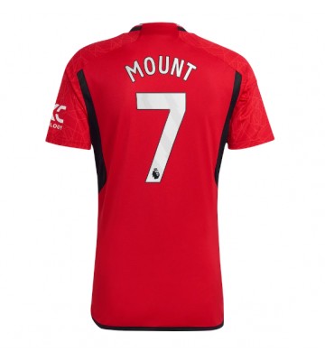 Maillot de foot Manchester United Mason Mount #7 Domicile 2023-24 Manches Courte